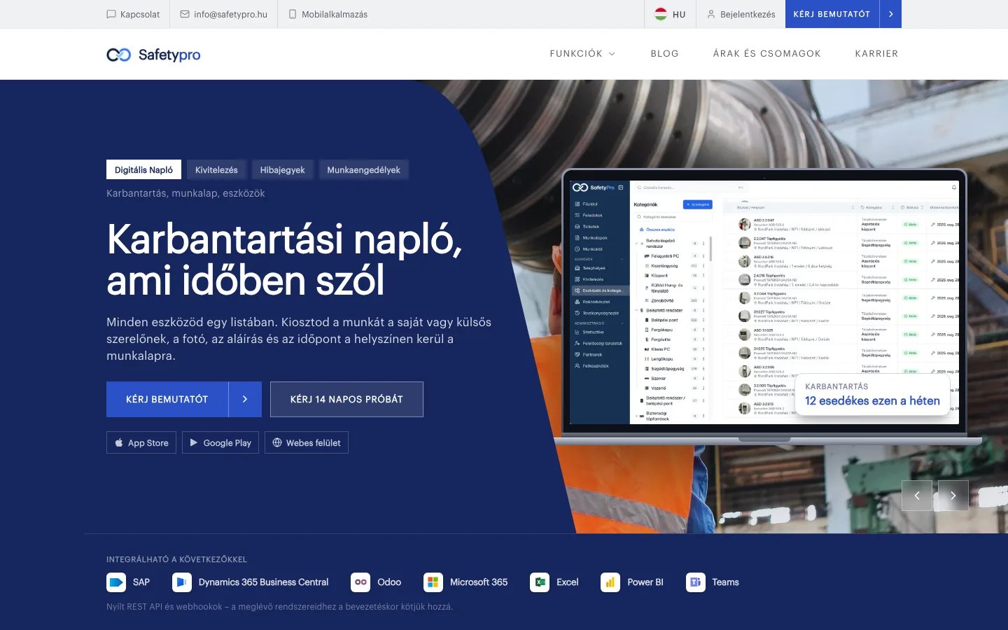 SafetyPro képernyőkép